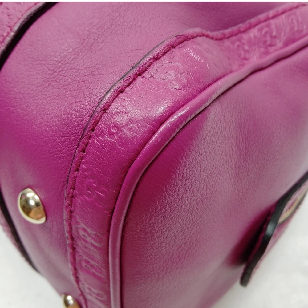 Gucci Purple Leather Two-Way Designer Handbag - Picture 5 of 9